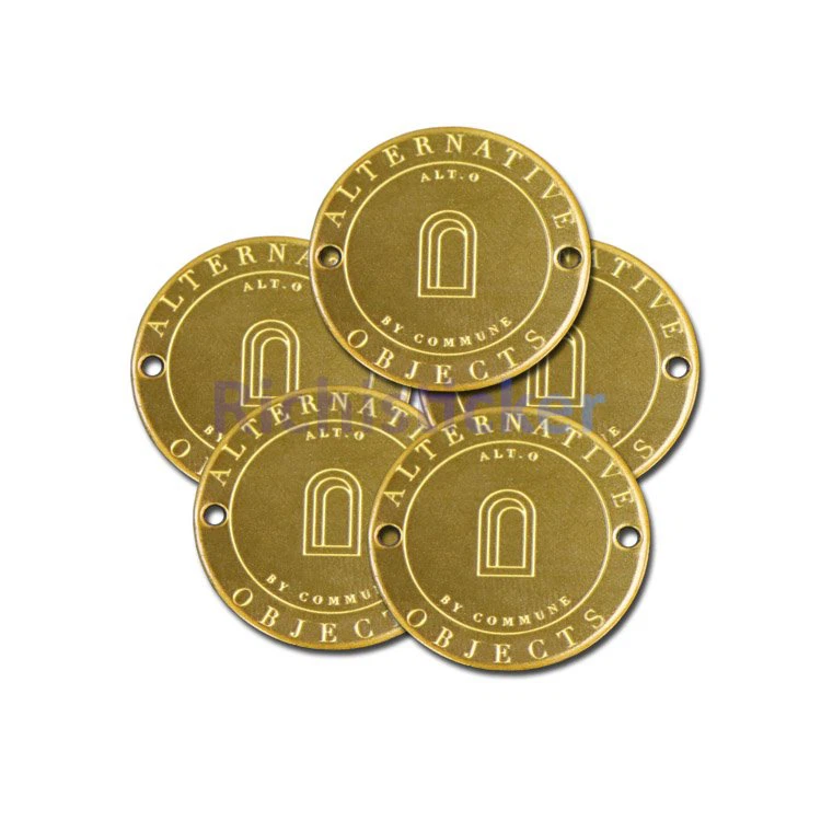 Industrial Brass Labels